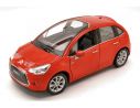 Welly WE24014R CITROEN C3 2a SERIE 2010 RED 1:24 Auto Stradali