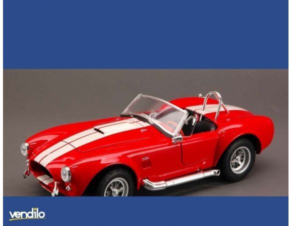 Welly WE2693 SHELBY COBRA 427 SC 1965 RED/WHITE 1:24 Modellino