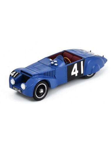 SPARK MODEL S8104 CHENARD & WALKER N.41 24 H LE MANS 1937 GIRAUD CABANTOUS-C.RIGOULOT 1:43 Modellino