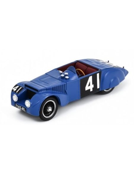 SPARK MODEL S8104 CHENARD & WALKER N.41 24 H LE MANS 1937 GIRAUD CABANTOUS-C.RIGOULOT 1:43 Modellino