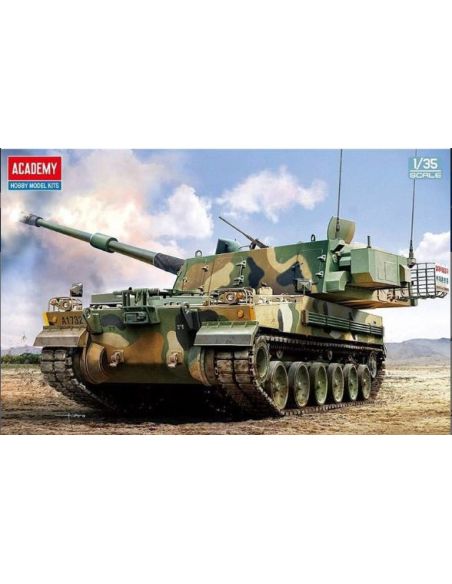 ACADEMY ACD13561 R.O.K. ARMY K9A1 SPH KIT 1:35 Modellino