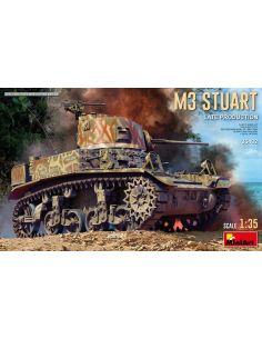 MINIART MIN35432 M3 STUART LIGHT TANK LATE PROD. KIT 1:35...