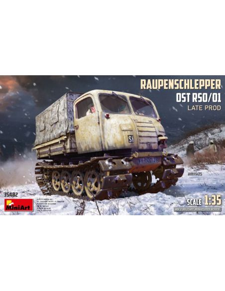 MINIART MIN35482 RAUPENSCHLEPPER OST RSO/01 LATE PROD.KIT 1:35 Modellino