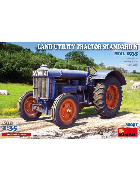 MINIART MIN38091 LAND UTILITY TRACTOR STANDARD N.MOD.1935 KIT 1:35 Modellino