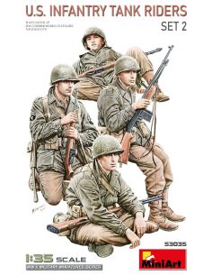 MINIART MIN53035 U.S.INFANTRY TANK RIDERS SET 2 KIT 1:35...