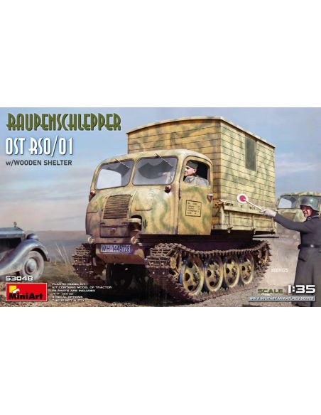 MINIART MIN53048 RAUPENSCHLEPPER OST RSO/01 KIT 1:35 Modellino