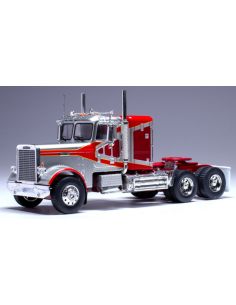 IXO MODEL TR200 FREIGHTLINER FLC 120 64 T 1977 SILVER/RED...