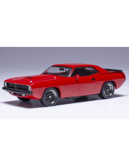 IXO MODEL CLC592 PLYMOUTH BARRACUDA 1970 RED 1:43 Modellino