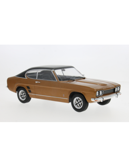 MODELCARGROUP MCG18537 FORD CAPRI MK I GXL 1973 BROWN/BLACK 1:18 Modellino