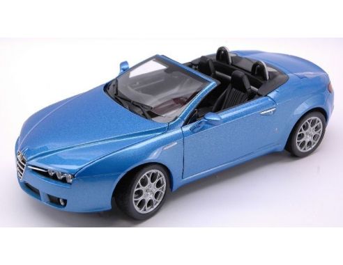Welly WE9292BL ALFA ROMEO SPYDER 2006 BLUE 1:18 Modellino