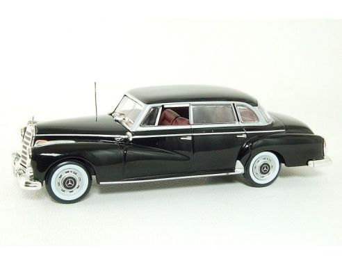 White Box 008 MERCEDES-BENZ 300D 1957 BLACK 1/43 Modellino
