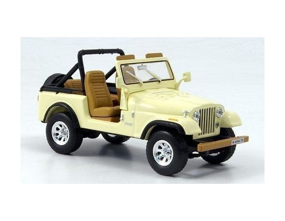 White Box 147354 JEEP CJ-7 LAREDO BEIGE 1/43 Modellino