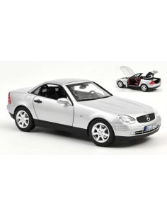 NOREV NV183020 MERCEDES SLK 1996 BRILLANT SILVER 1:18...