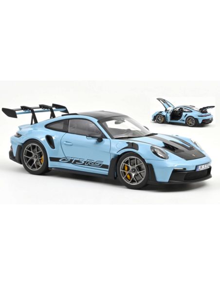 NOREV NV187367 PORSCHE 911 GT3 RS W/WEISSACH PACK 2022 LIGHT BLUE 1:18 Modellino