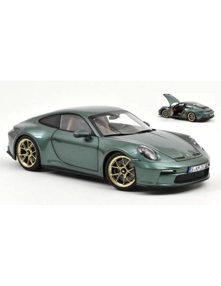 NOREV NV187382 PORSCHE 911 GT3 WITH TOURING PACKAGE 2021 MALACHITE MET.GREEN 1:18 Modellino