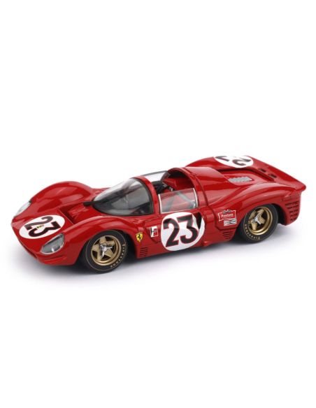 BRUMM BM0658 FERRARI 330 P4 SPYDER N.23 WINNER 24 H DAYTONA 1967 BANDINI-AMON 1:43 Modellino