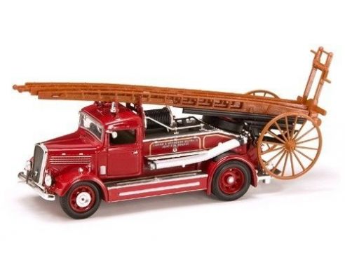 Yat Ming YM43011 DENNIS LIGHT FOUR 1938 FIRE TRUCK 1:43 Modellino