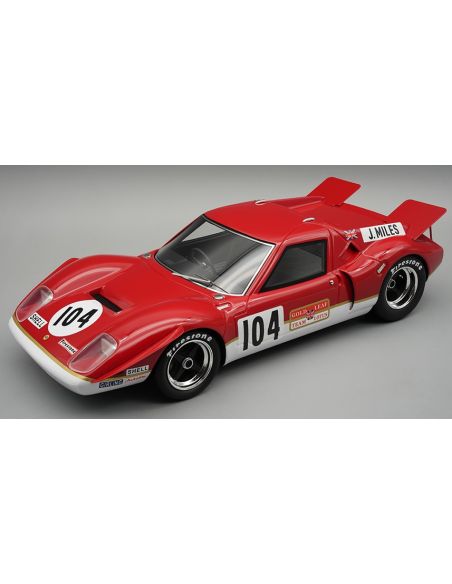 TECNOMODEL TMD18293C LOTUS 62 N.104 BRANDS HATCH 1969 J.MILES C/VETRINA 1:18 Modellino