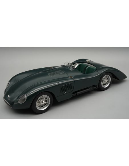 TECNOMODEL TMD18303A JAGUAR C-TYPE LONGTAIL LE MANS 1952 PRESS VERS.BRIT.GREEN C/VETRINA 1:18 Modellino