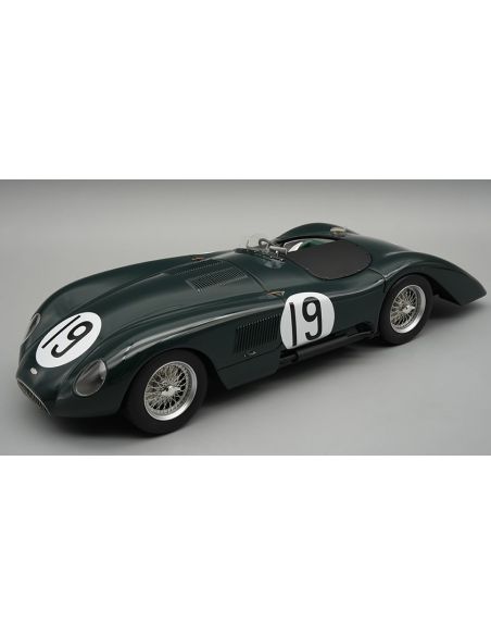 TECNOMODEL TMD18303D JAGUAR C-TYPE LONGTAIL N.19 LE MANS 1952 WHITEHEAD-STEWARTC/VETRINA 1:18 Modellino