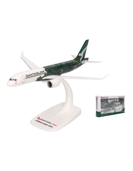 HERPA HP614399 AIRBUS A220-300 QANTAS LINK FLYING ART 1:200 Modellino