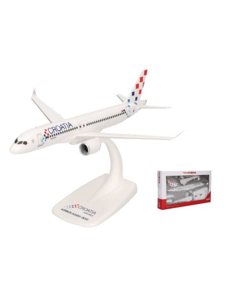 HERPA HP614566 AIRBUS A220-200 CROATIA AIRLINES 1:200 Modellino