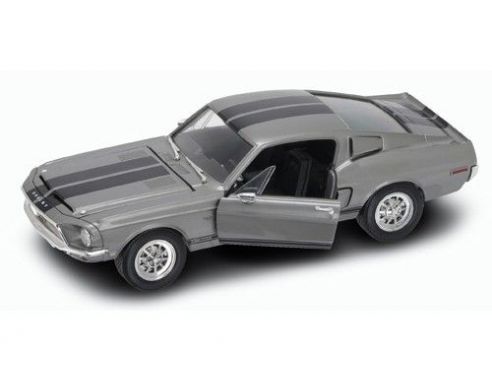 Yat Ming YM92168 SHELBY GT 500 KR 1968 SILVER 1:18 Modellino