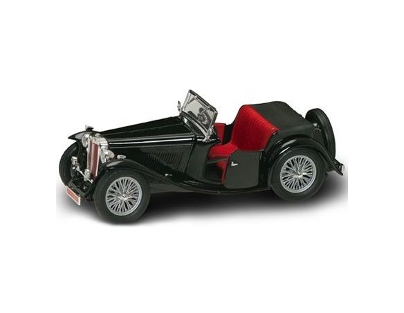 Yat Ming YM92467 MG TC MIDGET 1947 BLACK 1:18 Auto Stradali