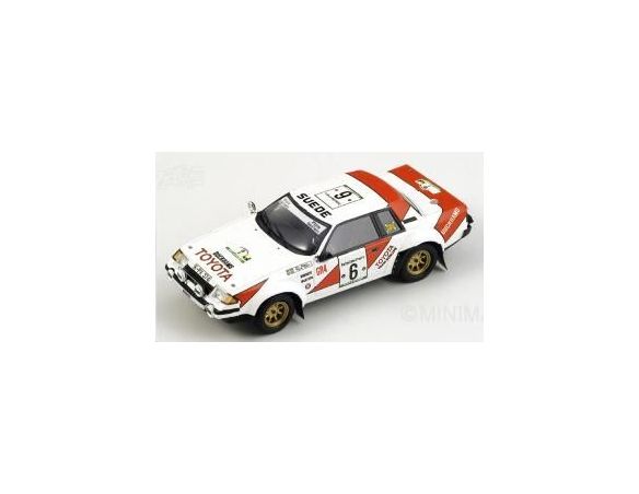 Bizzare BZ398 TOYOTA CELICA N.6 2nd IVORY'82 1:43 Modellino