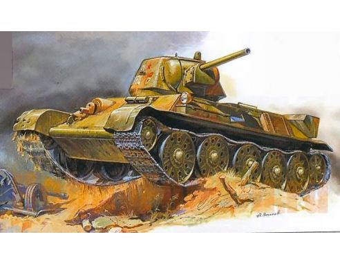 Zvezda Z3525 SOVIET TANK T-34/76 CARRO KIT 1:35 Modellino