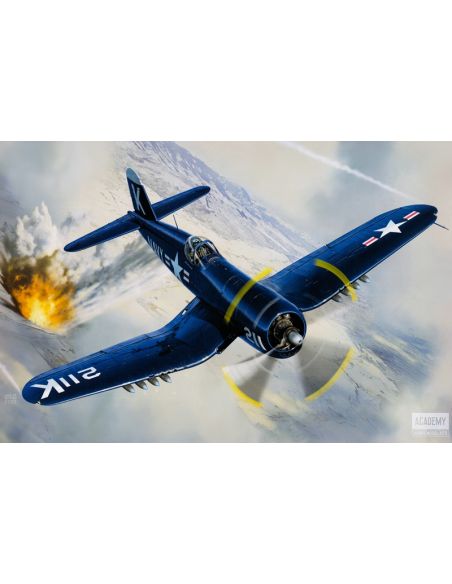 ACADEMY ACD12353 VOUGHT F4U-4 CORSAIR BATTLE OF JANGJIN RESERVOIR  KIT 1:48 Modellino
