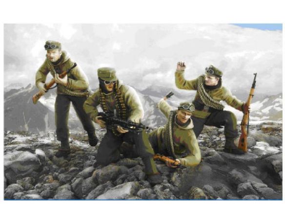 Zvezda Z3599 GEIBIRGSJAEGER DIVISION WW II KIT 1:35 Modellino