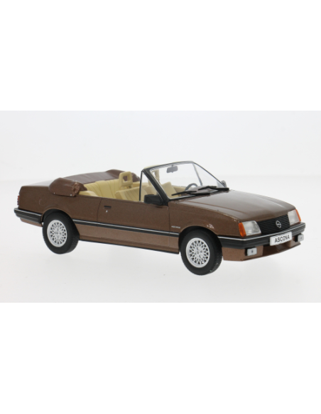 WHITEBOX WB124255 OPEL ASCONA C CABRIOLET 1985 DARK BROWN 1:24 Modellino