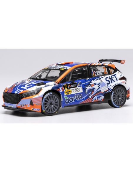IXO MODEL RAM948 HYUNDAI i20 N N.2 RALLY2 YPRES 2024 LEFEBVRE-PORTIER 1:43 Modellino