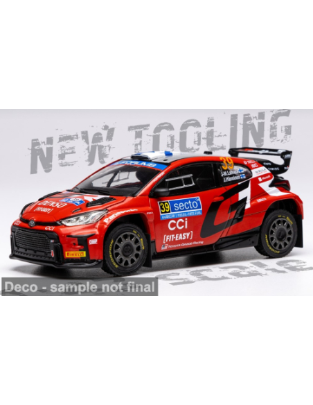 IXO MODEL RAM955 TOYOTA GR YARIS N.39 RALLY2 FINLAND 2024 LATVALA-HANNINEN 1:43 Modellino