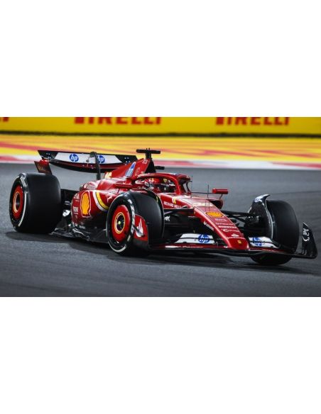 LOOKSMART LSF1072 FERRARI SF-24 N.16 3rd ABU DHABI GP 2024 C.LECLERC 1:43 Modellino