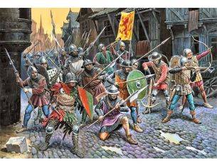 Zvezda Z8053 FRENCH INFANTRY 100 YEARS WAR KIT 1:72 Modellino