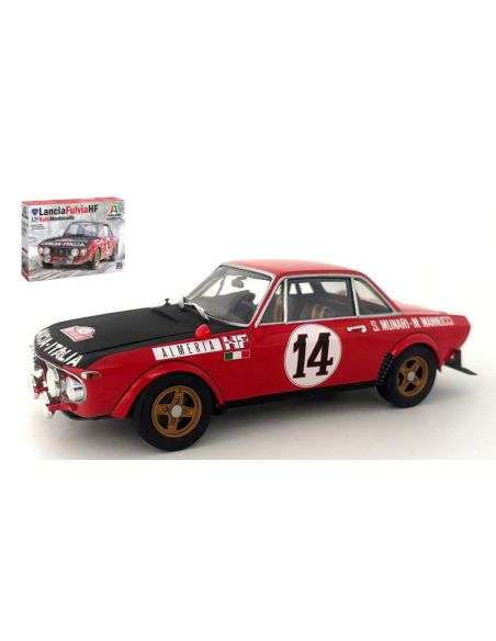 ITALERI IT3670 LANCIA FULVIA HF RALLY MONTE CARLO 1972 KIT 1:24 Modellino