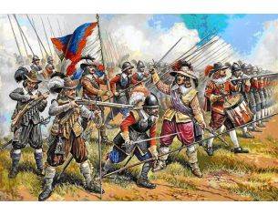Zvezda Z8061 AUSTRIAN MUSKETEERS AND PIKEMEN KIT 1:72 Kit Figure Militari