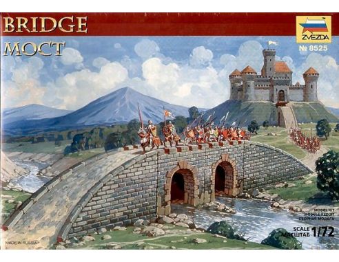 Zvezda Z8525 BRIDGE KIT 1:72 Kit Diorami