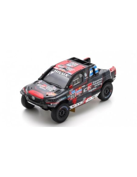SPARK MODEL S5887 TOYOTA HILUX N.220 7th RALLY DAKAR 2023 J.C.YACOPINI-D.O.CARRERAS 1:43 Modellino