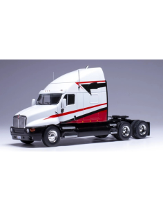 KENWORTH T2000 1998 WHITE/RED 1:43 Modellino