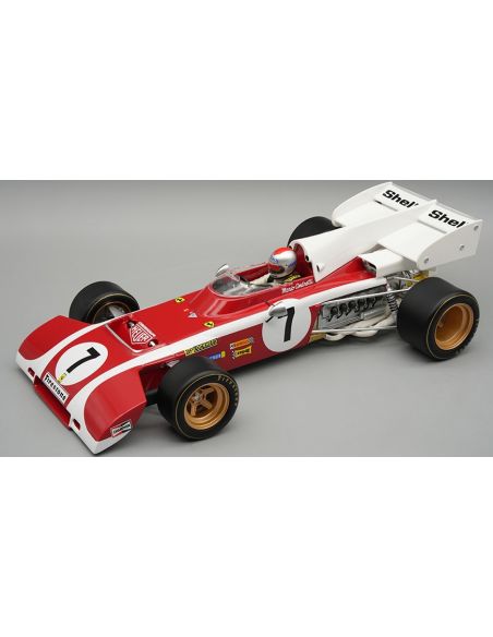 TECNOMODEL TMD18321B FERRARI 312 B2 SOUTH AFRICA GP 1972 M.ANDRETTI C/VETRINA E PILOTA 1:18 Modellino