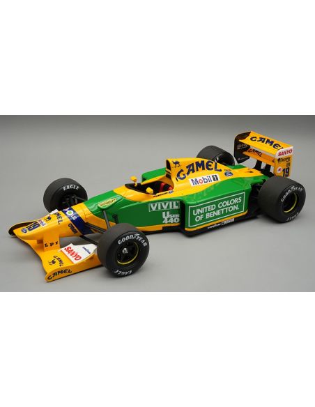 TECNOMODEL TMD18374A BENETTON B192 N.19 WINN.SPA GP 1992 M.SCHUMACHER 1:18 Modellino