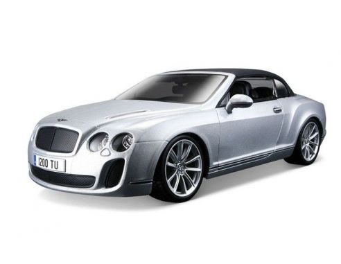 Bburago BU11037 BENTLEY CONTINENTAL SUPERSPORT CONVERTIBLE SOFT TOP 2010 1:18 Modellino