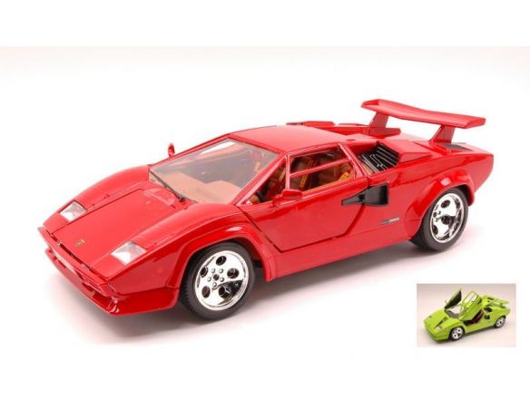Bburago BU12027 LAMBORGHINI COUNTACH 5000 1985 1:18 Modellino