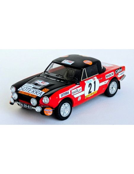 TROFEU TFDSN330 FIAT 124 SPORT SPIDER 1600 TAP RALLY 1974 SALVI-VALLE 1:43 Modellino