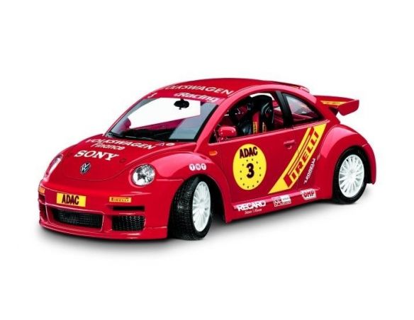 BBURAGO BU3329 VW NEW BEETLE CUP N.3 ADAC 1:18 Modellino