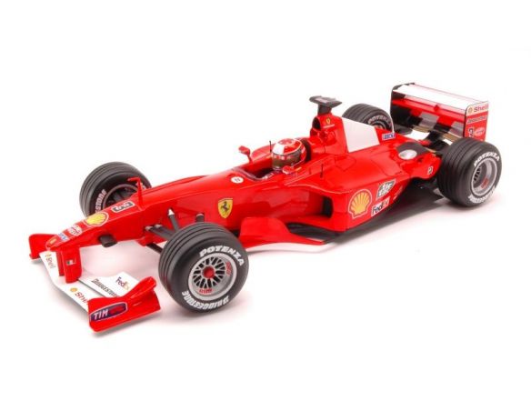 Hot Wheels HW26737 FERRARI M.SCHUMACHER 2000 1:18 Modellino