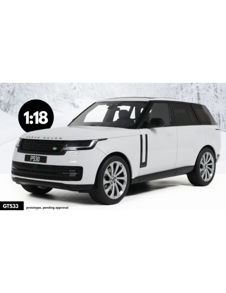 GT SPIRIT GT533 RANGE ROVER P530 AUTOBIOGRAPHY 2024 WHITE 1:18 Modellino